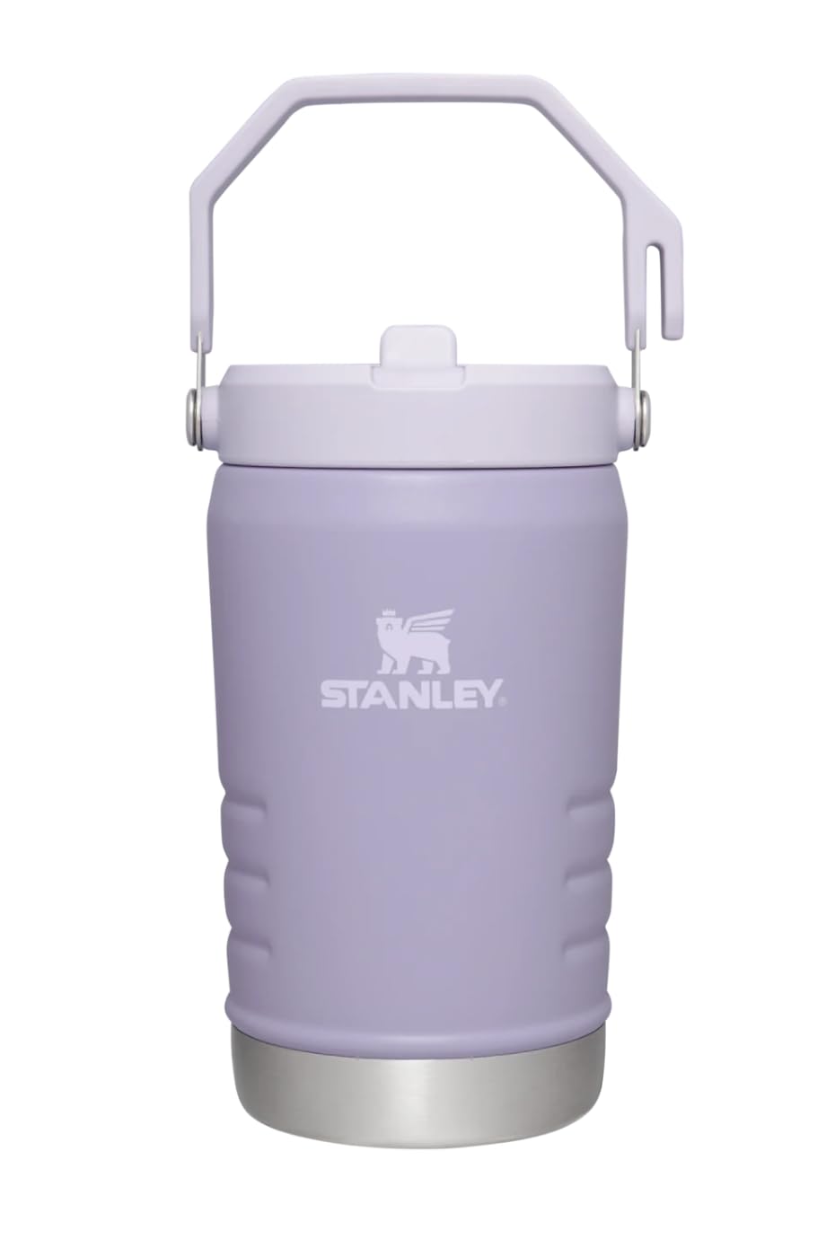 Stanley IceFlow 2.0 Flip Straw Jug with Handle 64 oz | Twist On Lid and Flip Up Straw | Leakproof for Travel and Sports | Insulated Stainless Steel | BPA-Free | Frost
