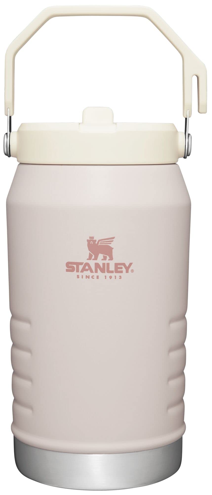 Stanley IceFlow 2.0 Flip Straw Jug with Handle 64 oz | Twist On Lid and Flip Up Straw | Leakproof for Travel and Sports | Insulated Stainless Steel | BPA-Free | Frost