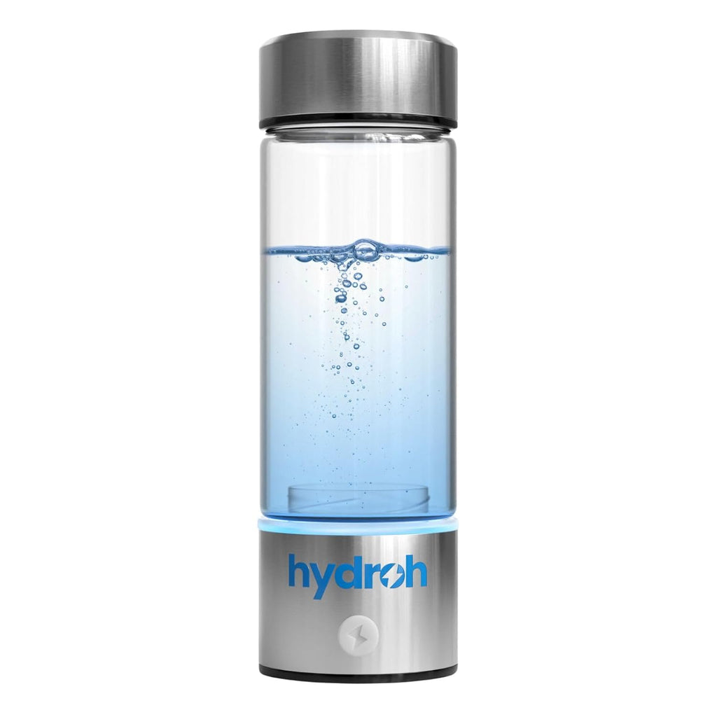 Hydroh Original Hydrogen Water Bottle 15oz, Portable Hydrogen Water Bottle 2024, Advanced Hydrogen Rich Water Maker with SPE/PEM for Home Office Fitness Travel Drinking