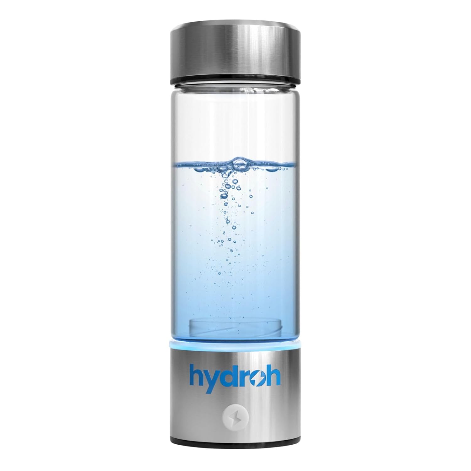 Hydroh Original Hydrogen Water Bottle 15oz, Portable Hydrogen Water Bottle 2024, Advanced Hydrogen Rich Water Maker with SPE/PEM for Home Office Fitness Travel Drinking