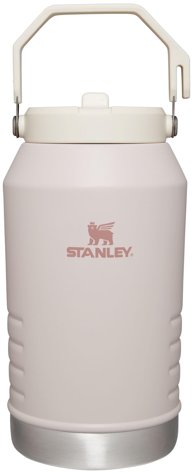 Stanley IceFlow 2.0 Flip Straw Jug with Handle 64 oz | Twist On Lid and Flip Up Straw | Leakproof for Travel and Sports | Insulated Stainless Steel | BPA-Free | Frost